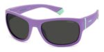 Polaroid PLD 8064/S Violet/ Grey Polarized Sunglasses