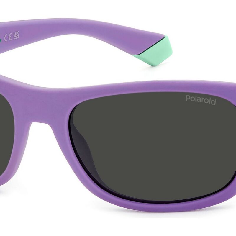 Polaroid PLD 8064/S Violet/ Grey Polarized Sunglasses