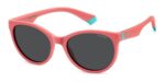 Polaroid PLD 8065/S Coral/ Grey Polarized Sunglasses