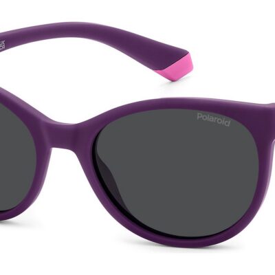 Polaroid Men's PLD 8065/S Violet/ Grey Polarized Sunglasses
