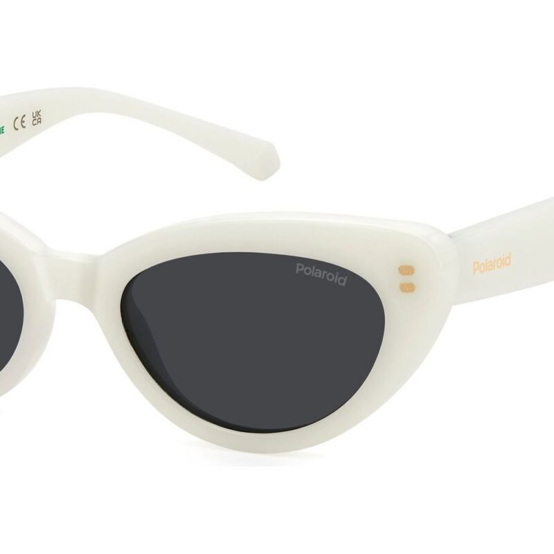 Polaroid PLD 8068/S White/ Grey Polarized Sunglasses Polaroid PLD 8068/S White/ Grey Polarized Sunglasses
