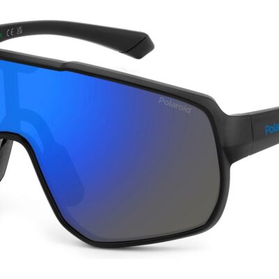 Polaroid PLD 8070/S Matte Black Blue/ Blue Mirror Polarized Sunglasses