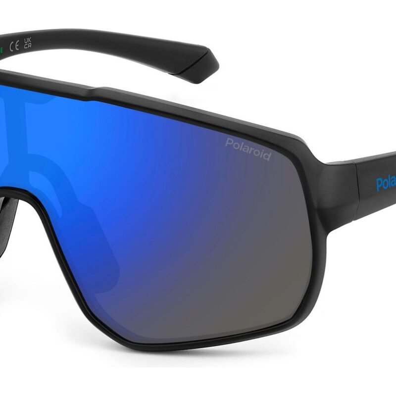 Polaroid PLD 8070/S Matte Black Blue/ Blue Mirror Polarized Sunglasses