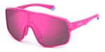 Polaroid PLD 8070/S Pink/ Grey Pink Mirror Polarized Sunglasses