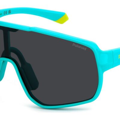 Polaroid PLD 8070/S Turquoise/ Grey Polarized Sunglasses