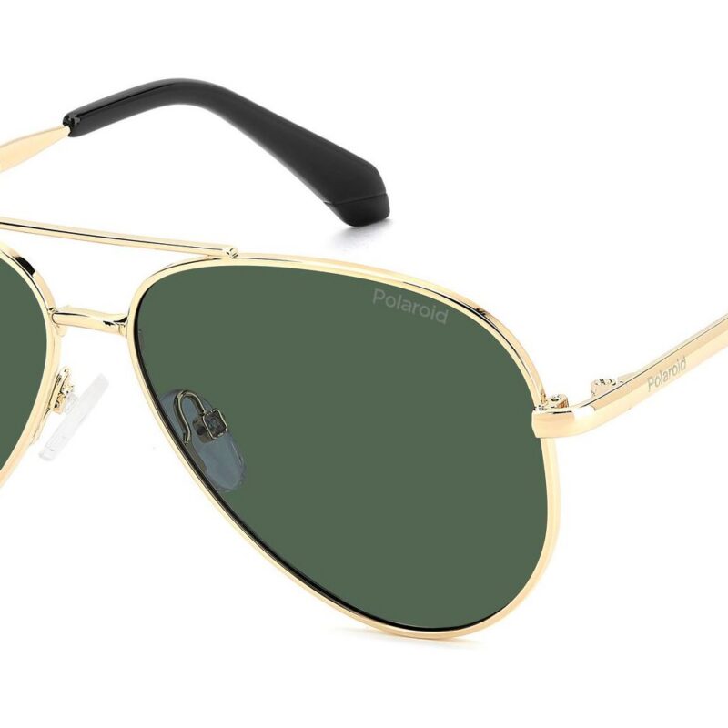 Polaroid PLD 8073/S Gold/ Green Polarized Sunglasses Polaroid PLD 8073/S Gold/ Green Polarized Sunglasses