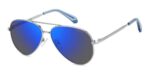 Polaroid PLD 8073/S Ruthenium Blue/ Blue Mirror Polarized Sunglasses