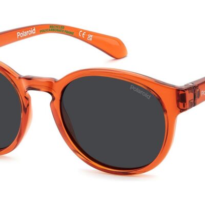 Polaroid PLD 8075/S Orange/ Grey Polarized Sunglasses