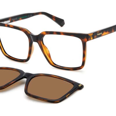 Polaroid Men's PLD D556/C Havana/ Brown Polarized Sunglasses