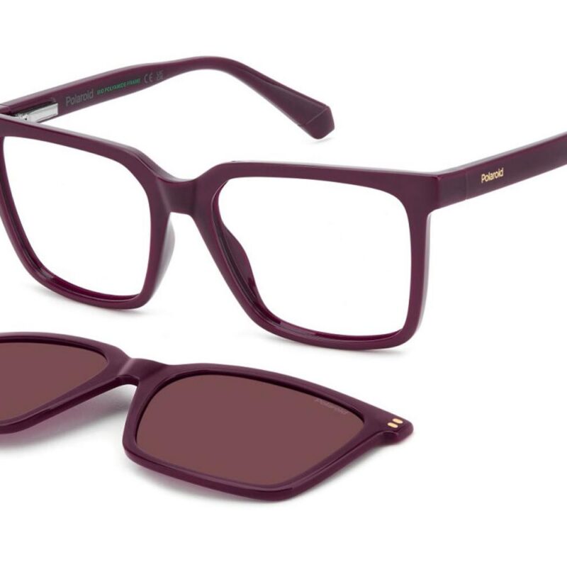 Polaroid Men's PLD D556/C Plum/ Violet Polarized Sunglasses
