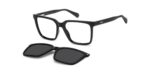 Polaroid Men's PLD D556/C Black/ Yellow Polarized Sunglasses