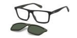 Polaroid Men's PLD D590/C Matte Black Green/ Green Polarized Sunglasses