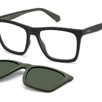 Polaroid Men's PLD D591/C Matte Black Green/ Green Polarized Sunglasses