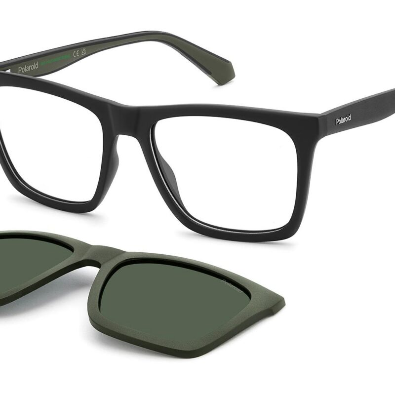 Polaroid Men's PLD D591/C Matte Black Green/ Green Polarized Sunglasses Polaroid Men's PLD D591/C Matte Black Green/ Green Polarized Sunglasses