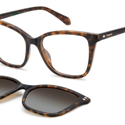 Polaroid Women's PLD D603/C Havana/ Brown Polarized Sunglasses
