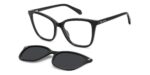 Polaroid Women's PLD D603/C Black/ Yellow Polarized Sunglasses