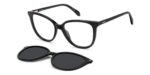 Polaroid Women's PLD D605/C Black/ Grey Polarized Sunglasses