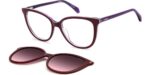 Polaroid Women's PLD D605/C Violet/ Violet Shaded Polarized Sunglasses
