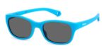 Polaroid PLD K006/S Azure/ Grey Polarized Sunglasses