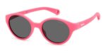 Polaroid Men's PLD K007/S Fuchsia/ Grey Polarized Sunglasses