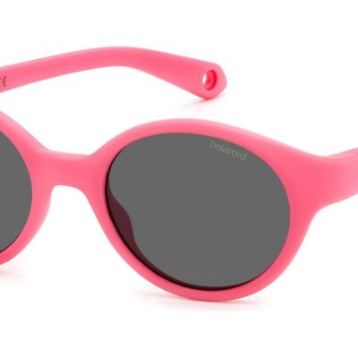 Polaroid Men's PLD K007/S Fuchsia/ Grey Polarized Sunglasses