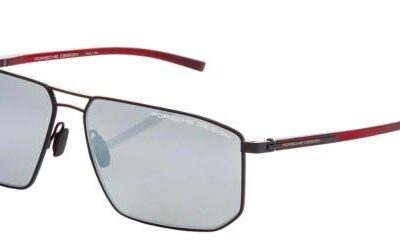 Porsche Design P'8696 Black/Silver Grey Sunglasses