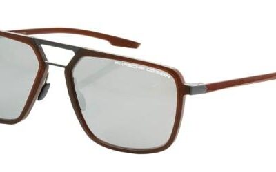 Porsche Design P'8934 Brown Black/Silver Sunglasses