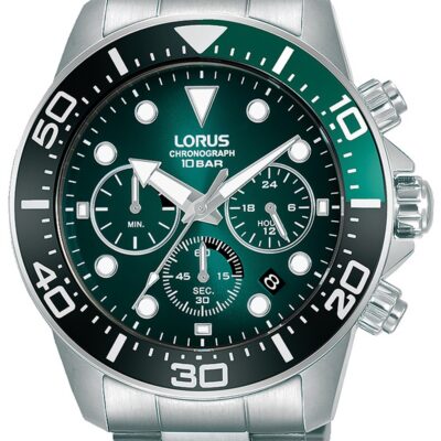 Lorus Men's 43mm Watch (RT341JX9)