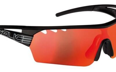 Salice Men's 006 Black/Rw Red Idro Cat.3 + Clear Lens Cat.0 Sunglasses