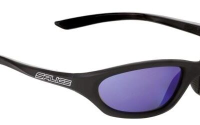 Salice Men's 009 Black/Rw Blue Idro Cat.3 Sunglasses