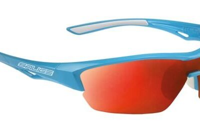 Salice Men's 011 Turquoise/Rw Red Idro Cat.3 + Orange Lens Cat.1 Sunglasses