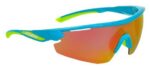 Salice Men's 012 Turquoise/Rw Red Idro Cat.3 + Clear Lens Cat.0 Sunglasses