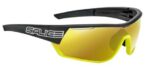 Salice Men's 016 Black - Yellow/Rw Yellow Idro Cat.3 + Orange Lens Cat.1 + Clear Lens Cat.0 Sunglasses