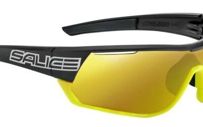 Salice Men's 016 Black - Yellow/Rw Yellow Idro Cat.3 + Orange Lens Cat.1 + Clear Lens Cat.0 Sunglasses