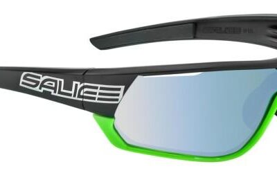 Salice Men's 016 Black - Green/Rwx By Nxt® Blue Cat.1-3 + Rw Green Idro Cat.3 + Clear Lens Cat.0 Sunglasses