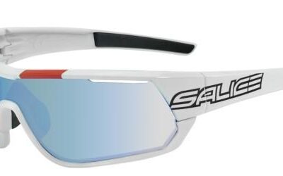 Salice Men's 016 ITA White/Rwx By Nxt® Blue Cat.1-3 + Rw Blue Idro Cat.3 + Clear Lens Cat.0 Sunglasses