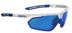 Salice Men's 018 White - Blue/Rwp Blue Idro Polarflex Cat.3 + Radium Lens Cat.1 + Clear Lens Cat.0 Sunglasses