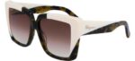 Salvatore Ferragamo SF1060S Ivory Havana/Brown Shaded Sunglasses