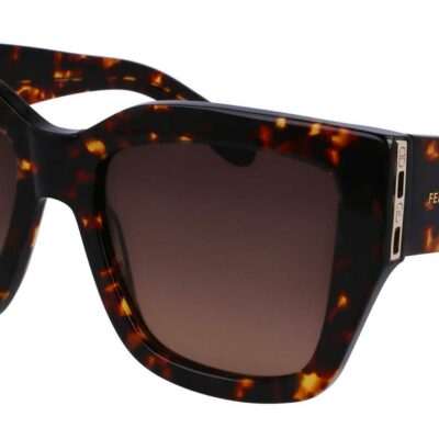 Salvatore Ferragamo SF1104S Dark Tortoise/Brown Shaded Sunglasses