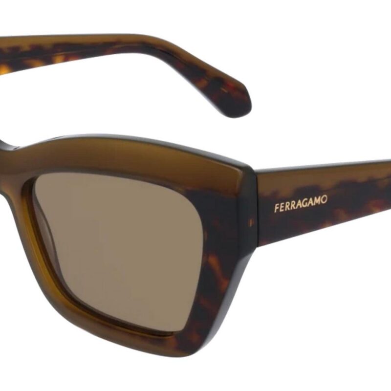 Salvatore Ferragamo SF2065S Opaline Khaki/Khaki Sunglasses