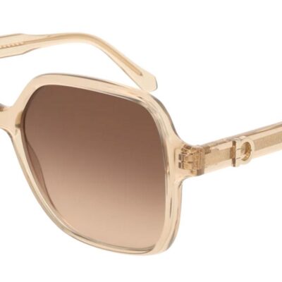 Salvatore Ferragamo SF2069SE Beige/Brown Sunglasses