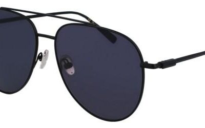 Salvatore Ferragamo SF308S Matte Black/Blue Sunglasses