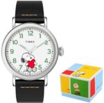 TIMEX PEANUTS COLLECTION - THE WATERBURY - Snoopy Valentines Day - Special Pack Watch Unisex