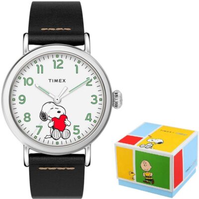 TIMEX PEANUTS COLLECTION - THE WATERBURY - Snoopy Valentines Day - Special Pack Watch Unisex