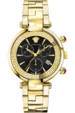 Versace Men's 41mm Ss Ip Gold Watch (VE2M00621)