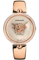 Versace Women's 34mm Ss Ip Rose Gold Watch (VECQ00718)