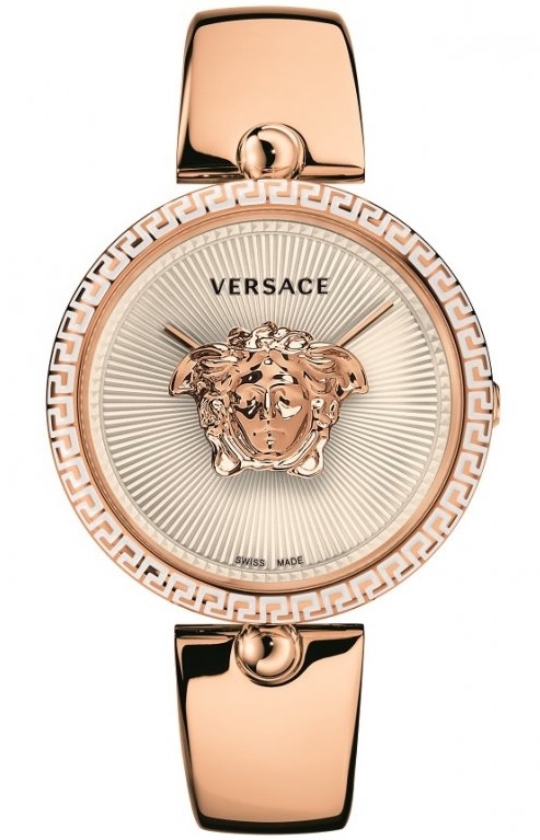 Versace Women's 34mm Ss Ip Rose Gold Watch (VECQ00718) Versace Women's 34mm Ss Ip Rose Gold Watch (VECQ00718)