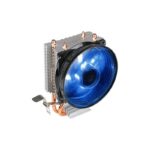Antec A30 Pro cpu air cooler - with 1x 95mm blue LED fan , 80x76mm aluminum heatsink with 2x 6mm heat pipes , 1800rpm
