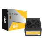 Antec ATOM B650 Atom B650 650w 80plus Bronze - 24pin ( 4pin detachable ) , 1x EPS12V , 2x 8pin (2+6) PCI-E power