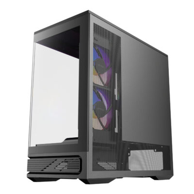 Antec C2M ARGB Compact Micro-ATX Gaming Chassis - Black